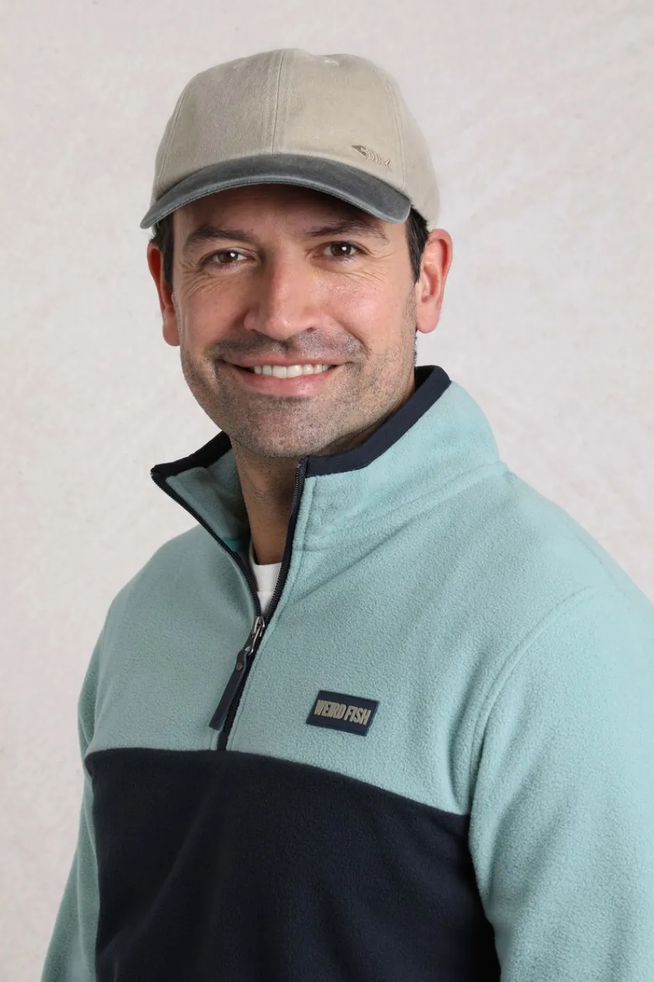 Weird Fish Caps & Scarves|Scarves & Caps|Westbury Colour Block Twill Cap Stone
