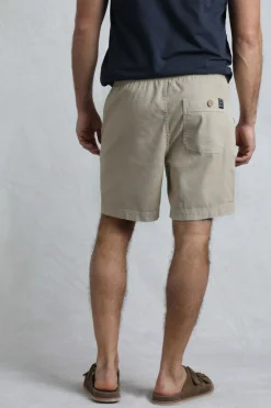 Weird Fish Shorts|Weston Canvas Shorts Flint Stone