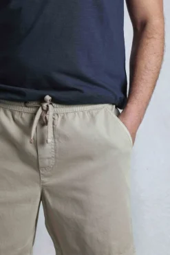 Weird Fish Shorts|Weston Canvas Shorts Flint Stone