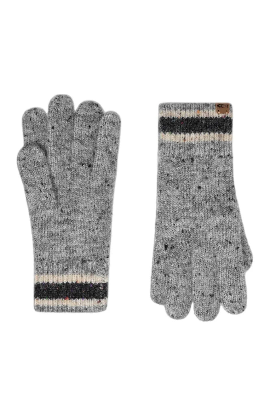 Weird Fish Caps & Scarves|Scarves & Caps|Whitehaven Flecked Gloves Storm Grey