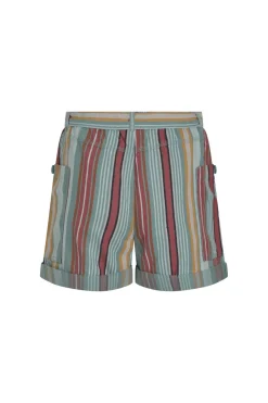 Weird Fish Shorts|Wilder Striped Summer Shorts Multi