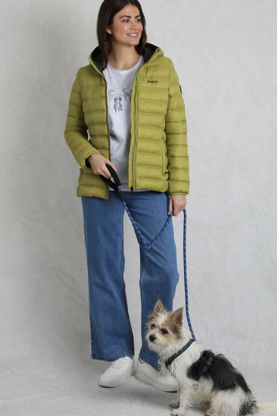 Weird Fish Caps & Scarves|Scarves & Caps|Wilf Reflective Rope Dog Lead Cobalt Blue