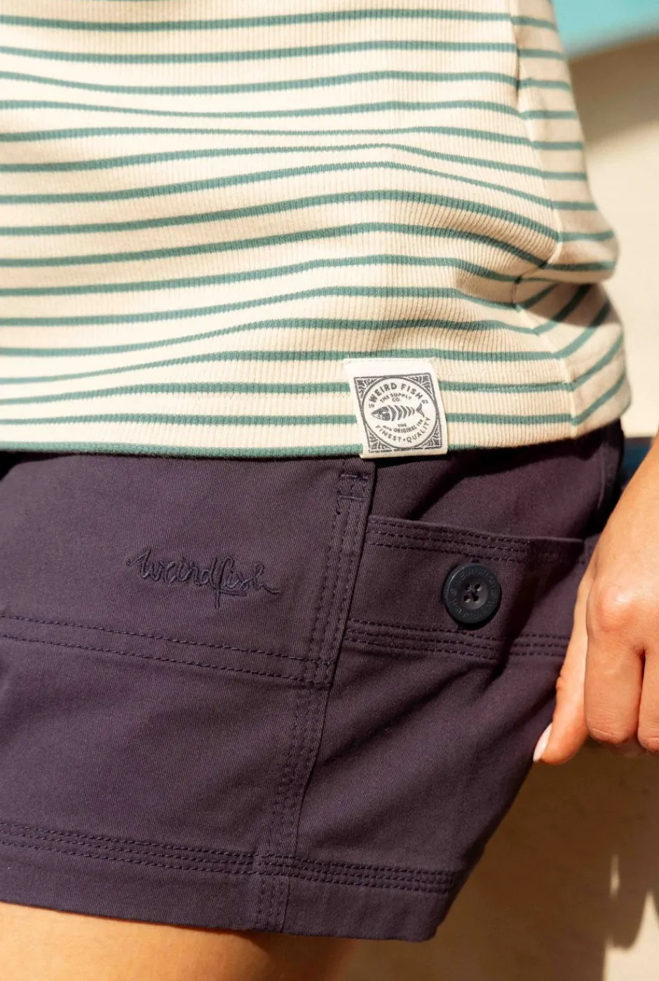 Weird Fish Shorts|Willoughby Summer Cargo Shorts Navy