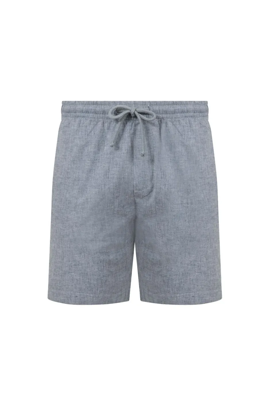 Weird Fish Shorts|Linen|Winchester Relaxed Linen Rich Shorts Denim