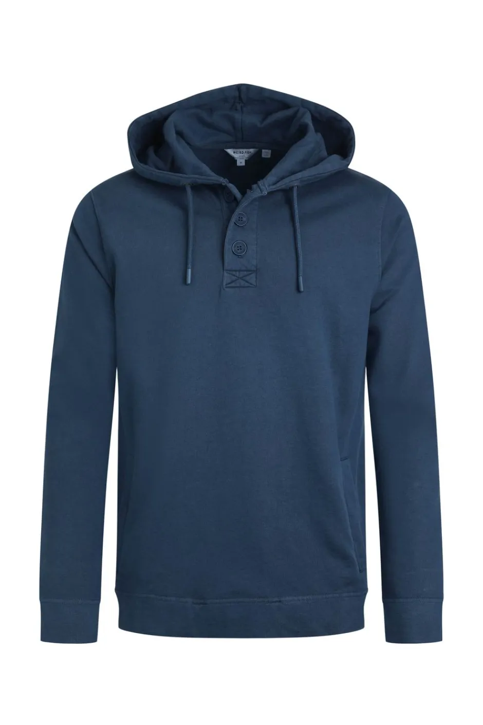 Weird Fish Sweatshirts & Hoodies|Woodside Sun-washed Loopback Hoodie Navy