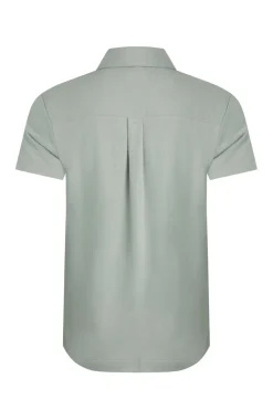Weird Fish Shirts|Wooster Crepe Knit Shirt Limestone