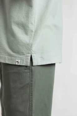 Weird Fish Shirts|Wooster Crepe Knit Shirt Limestone