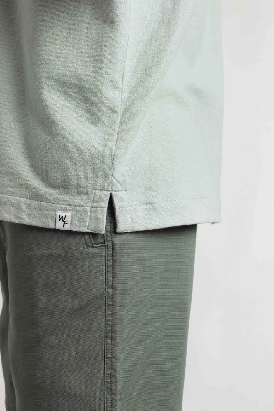 Weird Fish Shirts|Wooster Crepe Knit Shirt Limestone
