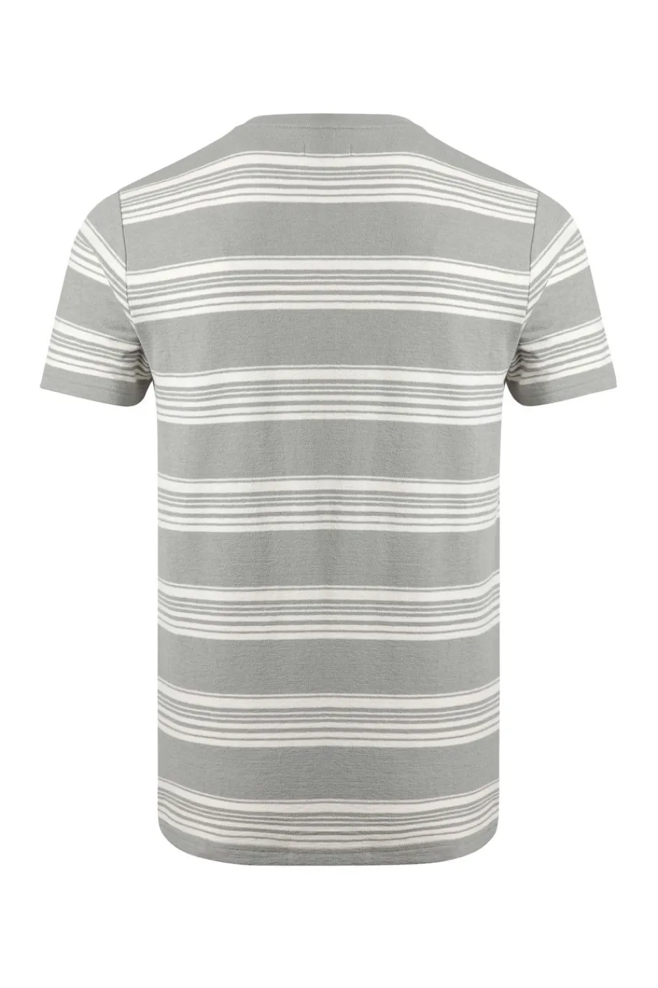 Weird Fish T-Shirts|Xavier Eco Crepe Stripe T-Shirt Limestone