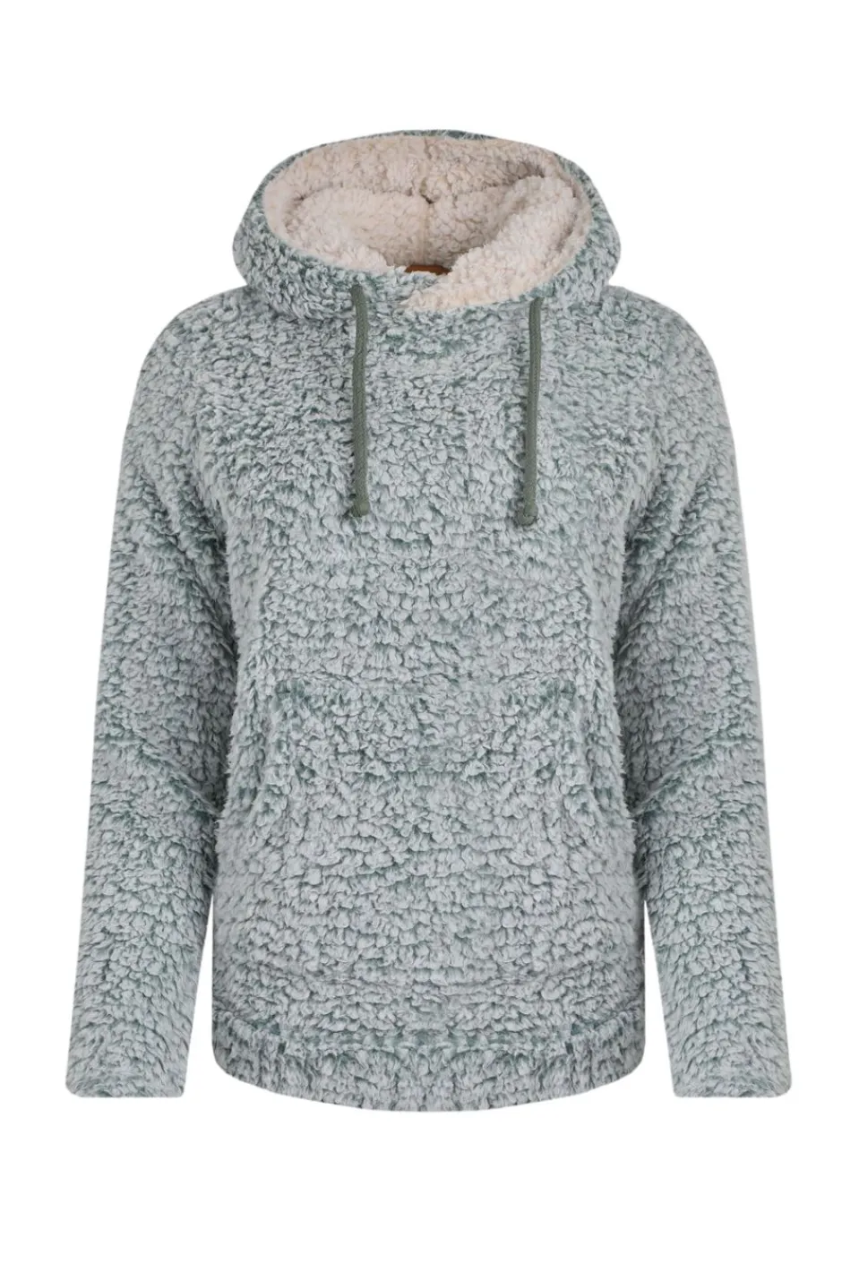 Weird Fish Fleece|Sweatshirts & Hoodies|Yara Cosy Fleece Hoodie Ivy