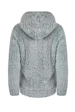 Weird Fish Fleece|Sweatshirts & Hoodies|Yara Cosy Fleece Hoodie Ivy