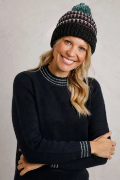 Weird Fish Socks & Tights|Socks & Tights|Zuki Eco Bobble Hat Anthracite